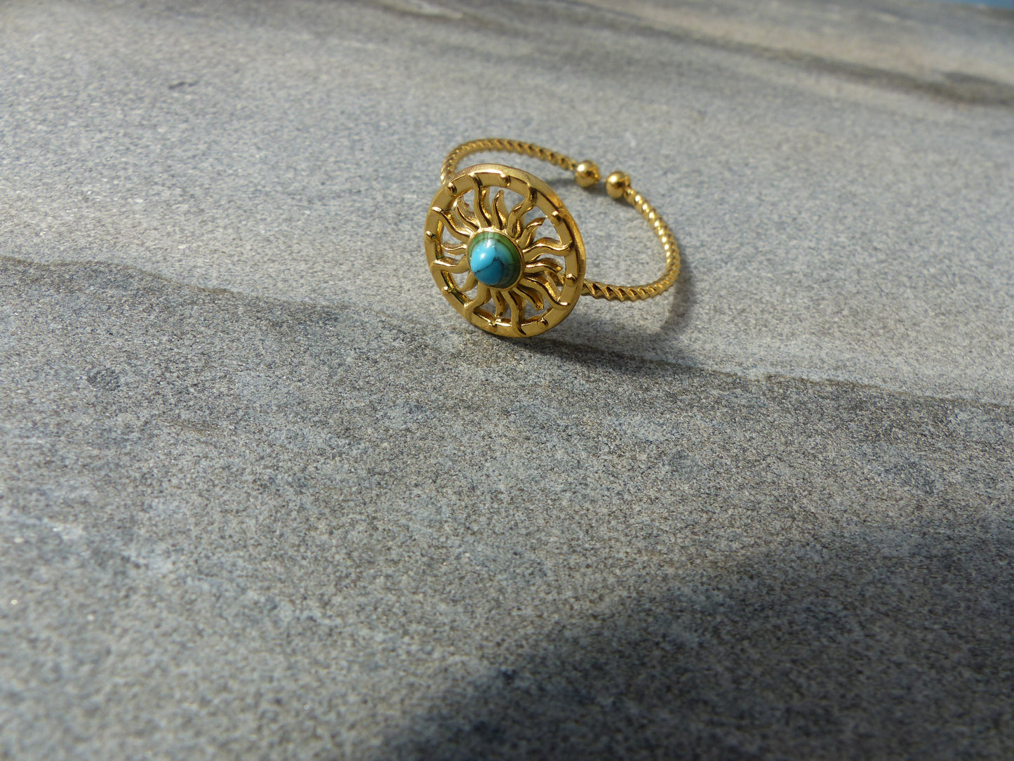INAYA BAGUE SPLELEGANTE BLEU