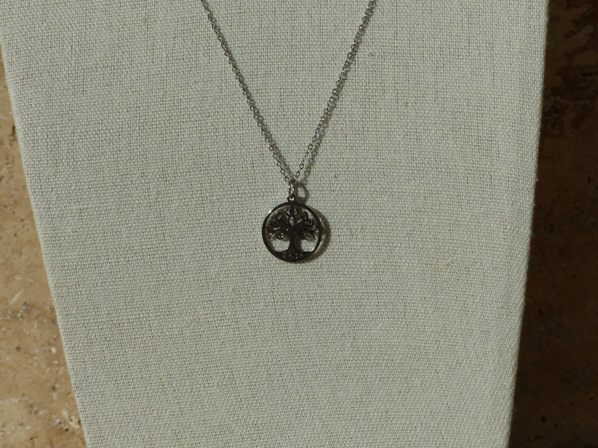 ARBREDEVIE-COLLIER-ACIERINOSXYDABLE-SPLELEGANTE..