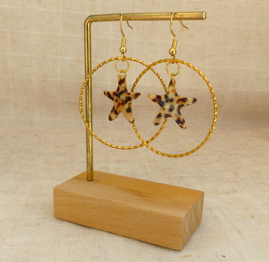 Etoile | Boucles d'oreille
