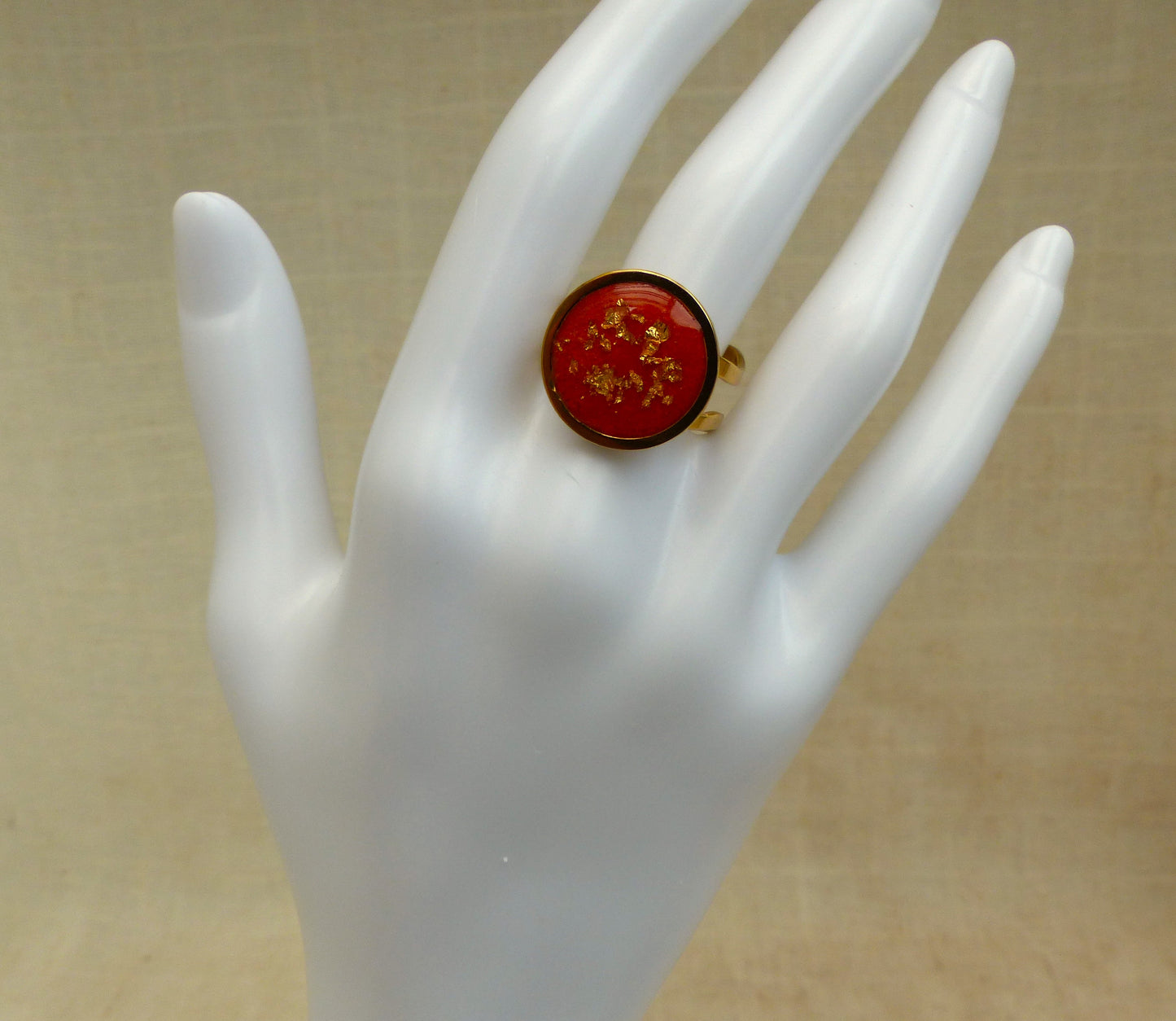 Fanny | Bague acier inoxydable ajustable
