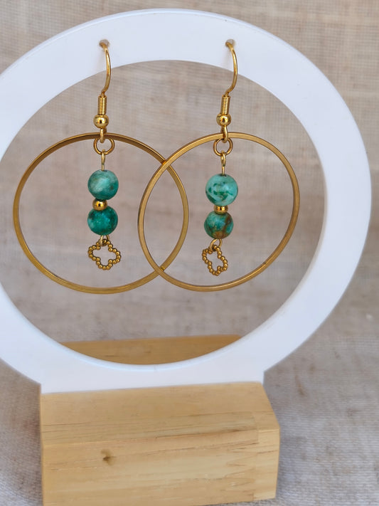 Lagon | Boucles d'oreille