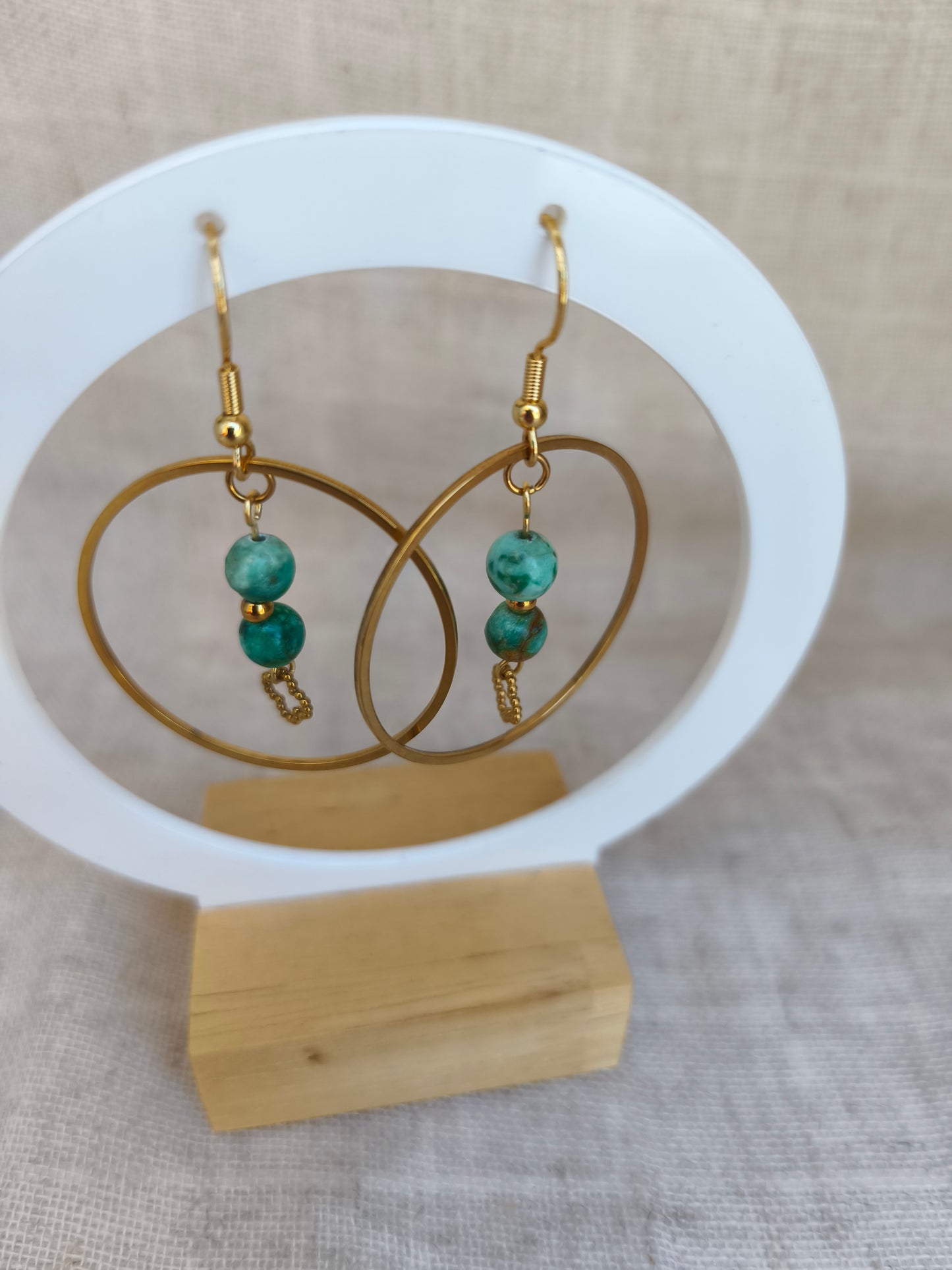 Lagon | Boucles d'oreille