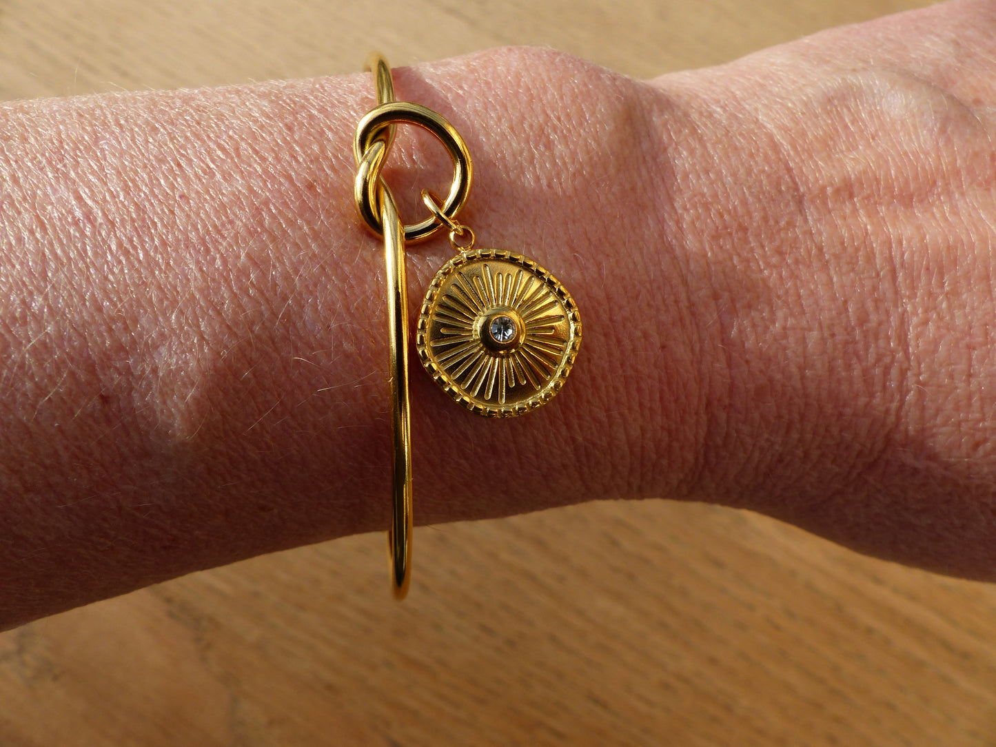 bracelet fait main en france élégant en acier inoxydable, léger par SP LELEGANTE