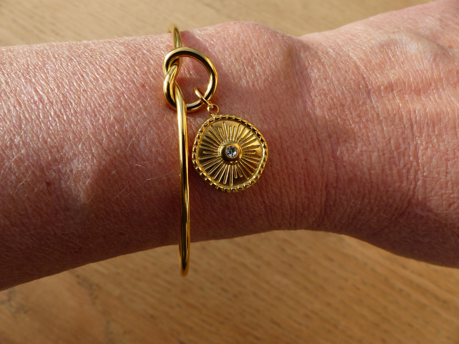 bracelet fait main en france élégant en acier inoxydable, léger par SP LELEGANTE