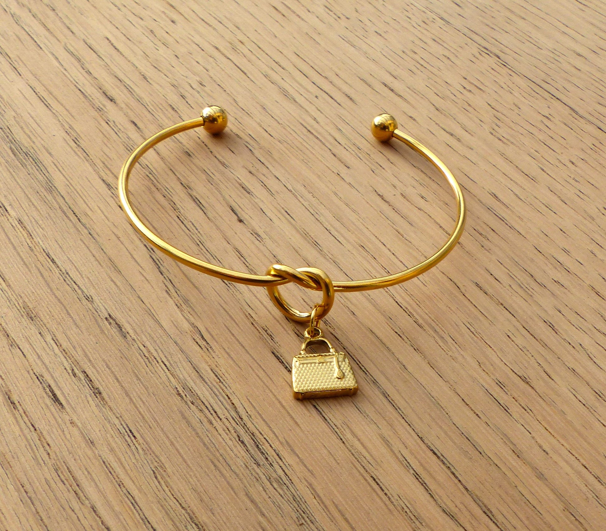 bracelet fait main en france élégant en acier inoxydable, léger par SP LELEGANTE