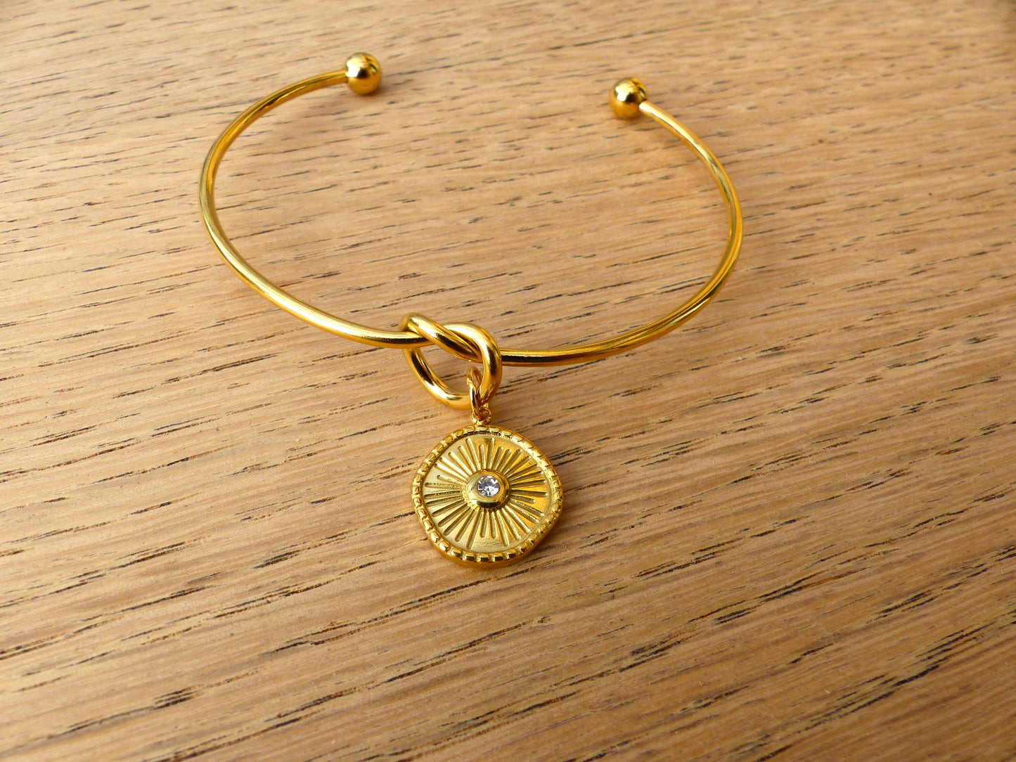 bracelet fait main en france élégant en acier inoxydable, léger par SP LELEGANTE