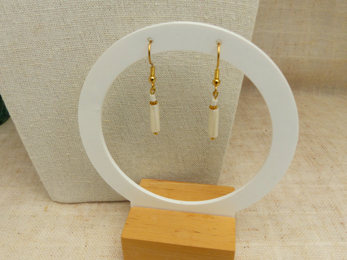 Milan | Boucles d'oreilles Mariage acier inoxydable - fait main