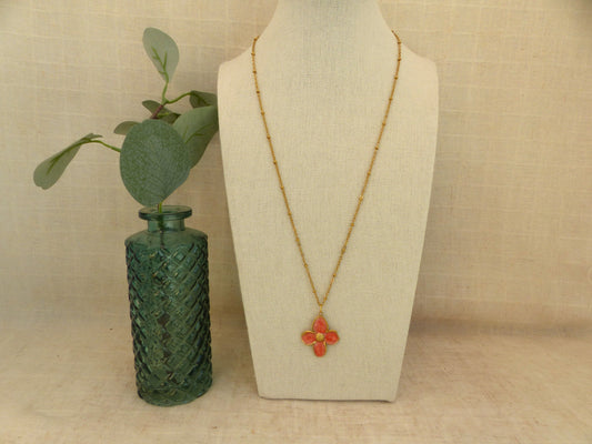 Julie  | Collier acier inoxydable - fait main