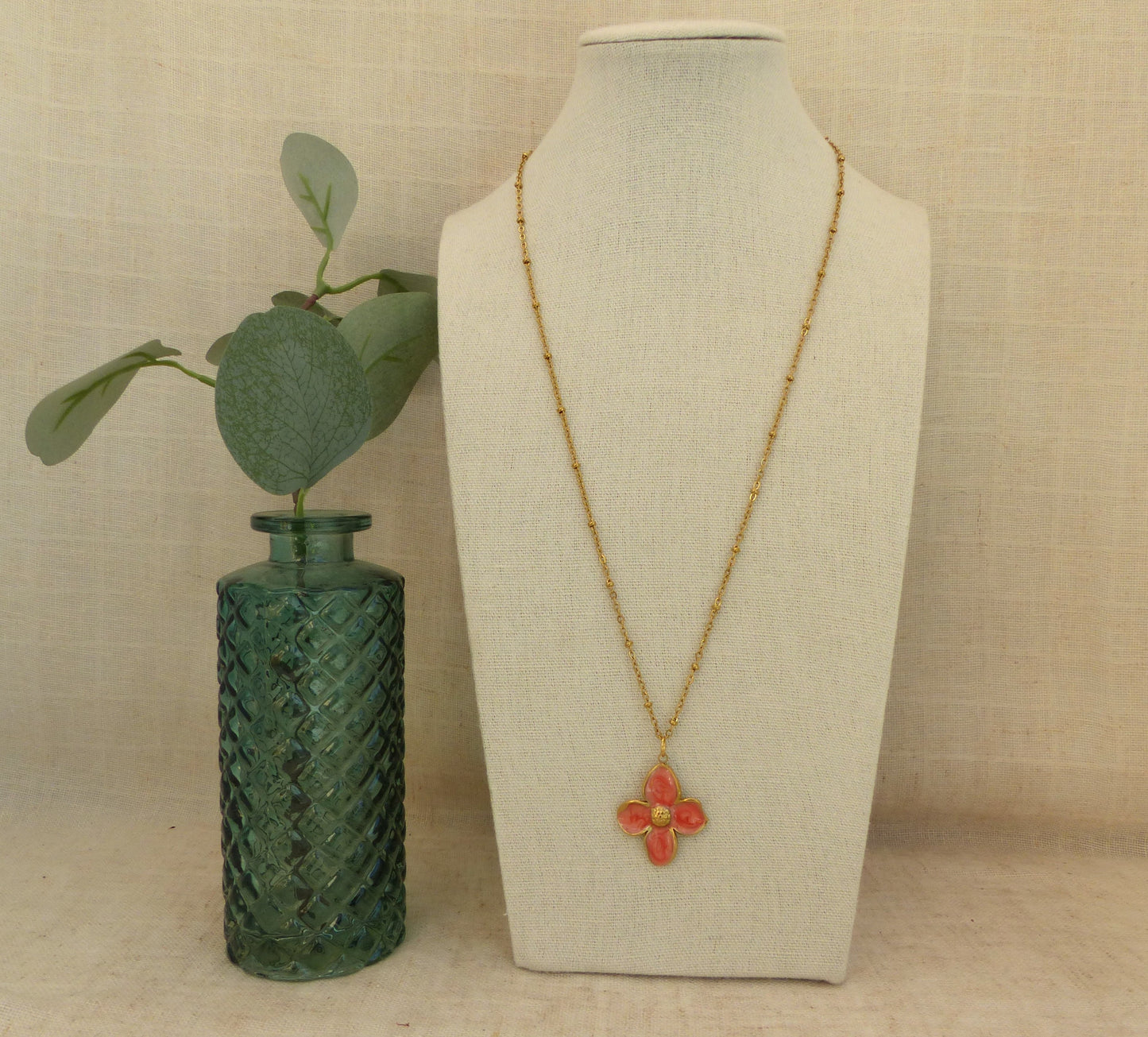 Julie  | Collier acier inoxydable - fait main