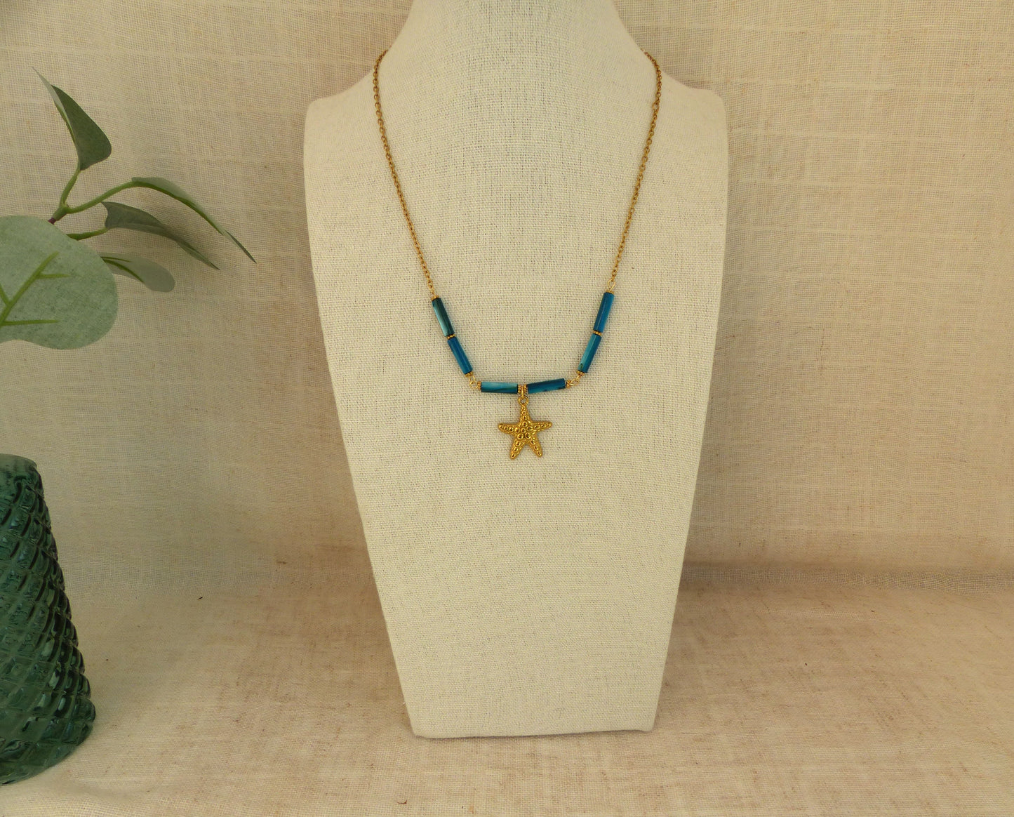 Lou | Collier acier inoxydable - fait main