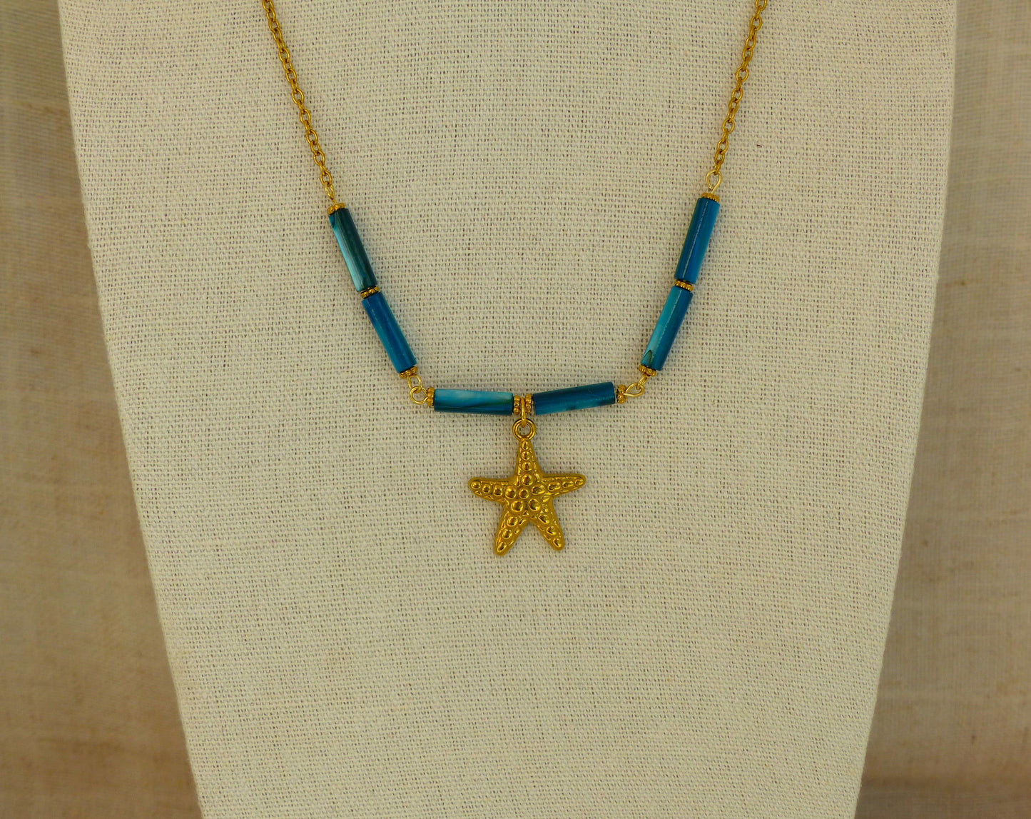 Lou | Collier acier inoxydable - fait main