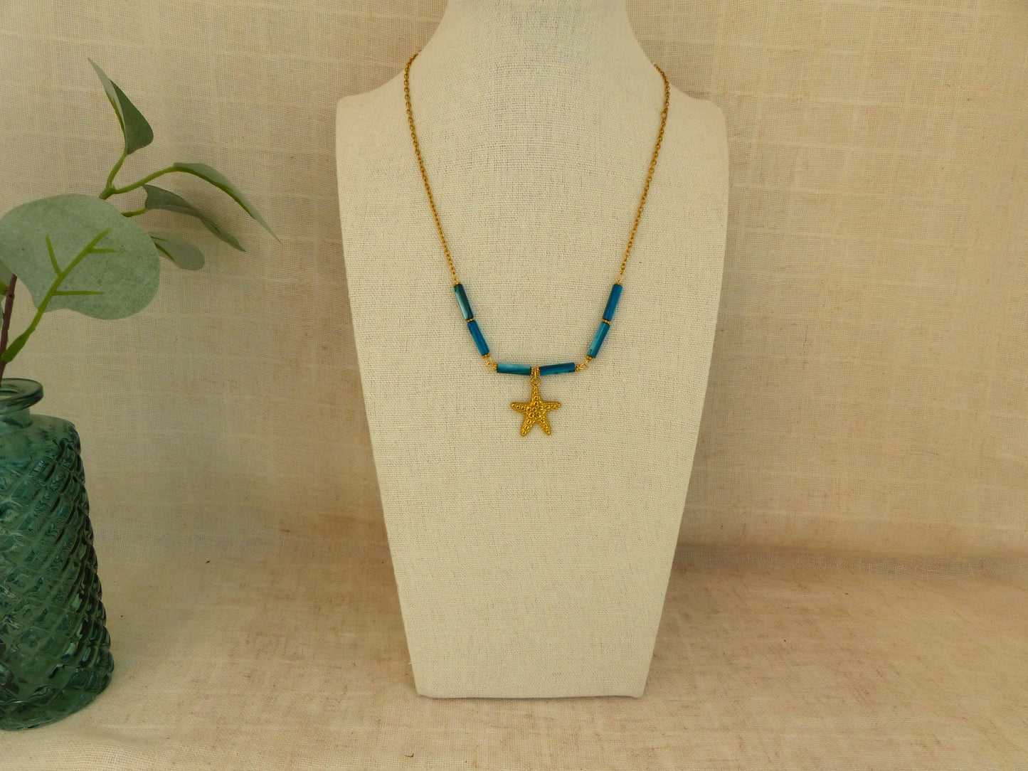 Lou | Collier acier inoxydable - fait main