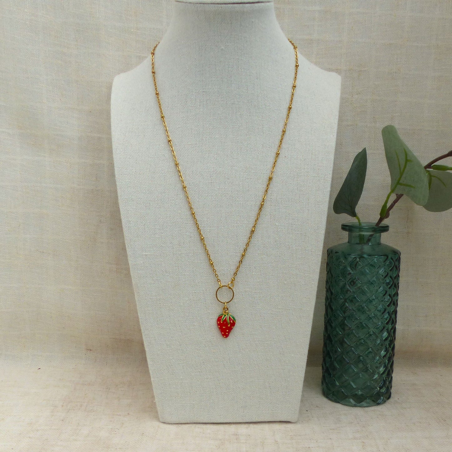Charlotte | Collier acier inoxydable - fait main