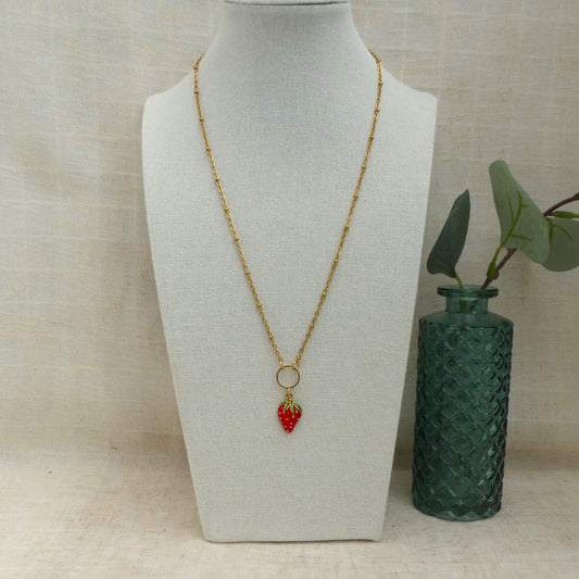 Charlotte | Collier acier inoxydable - fait main