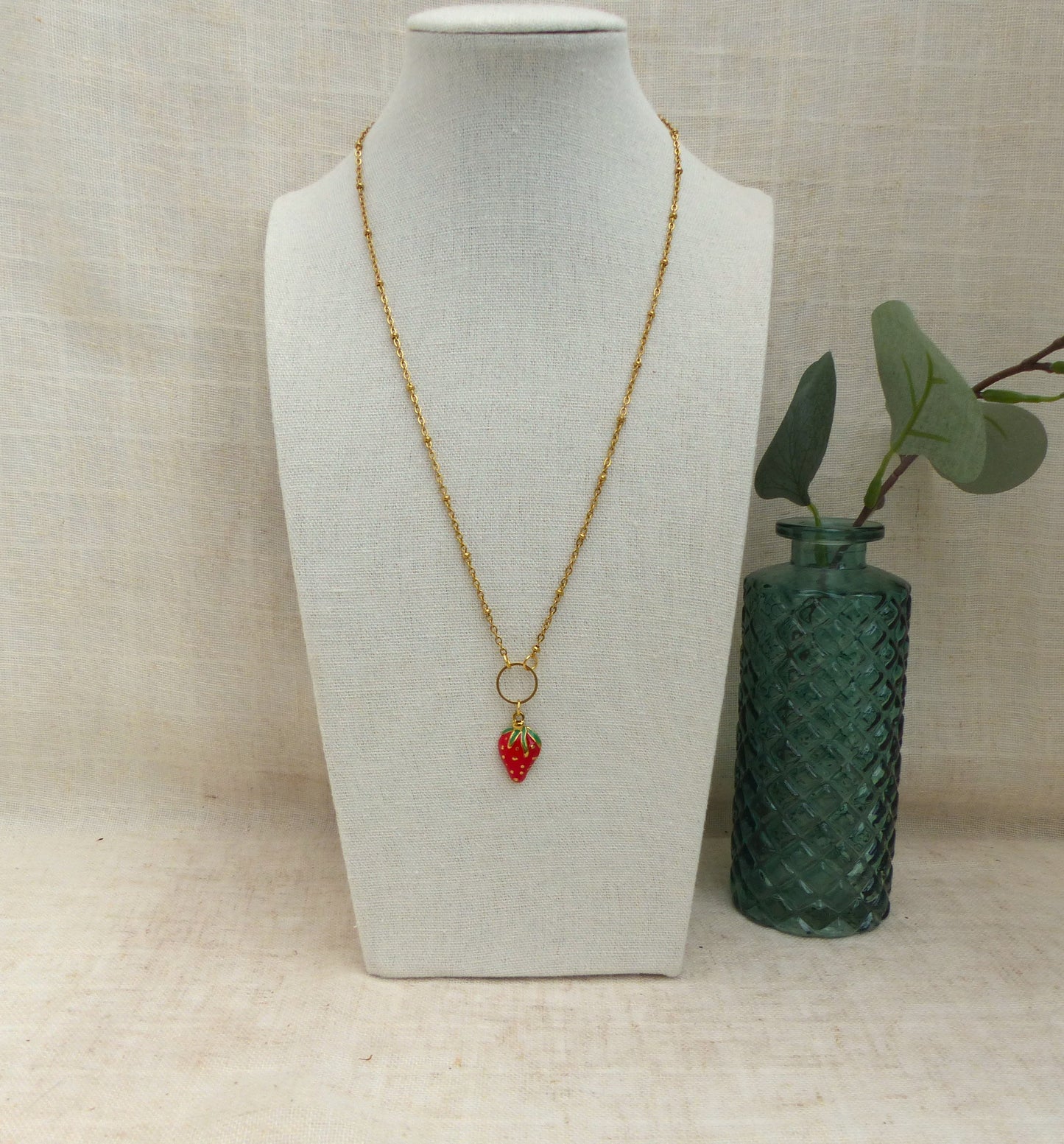 Charlotte | Collier acier inoxydable - fait main