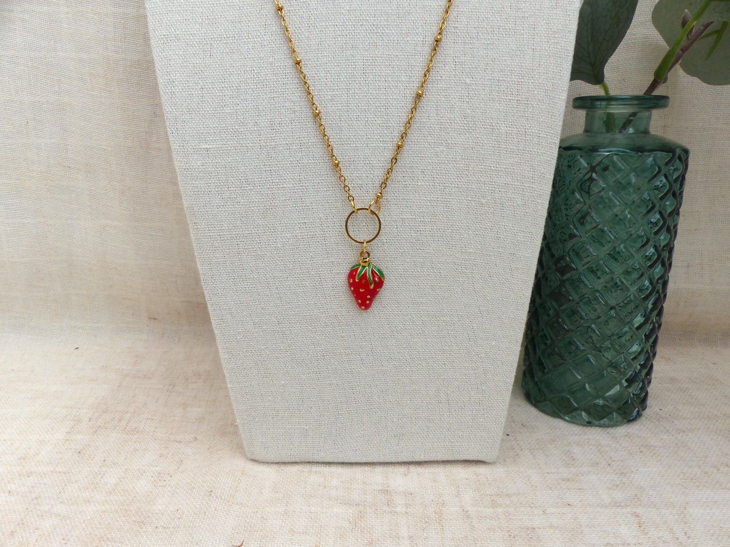 Charlotte | Collier acier inoxydable - fait main