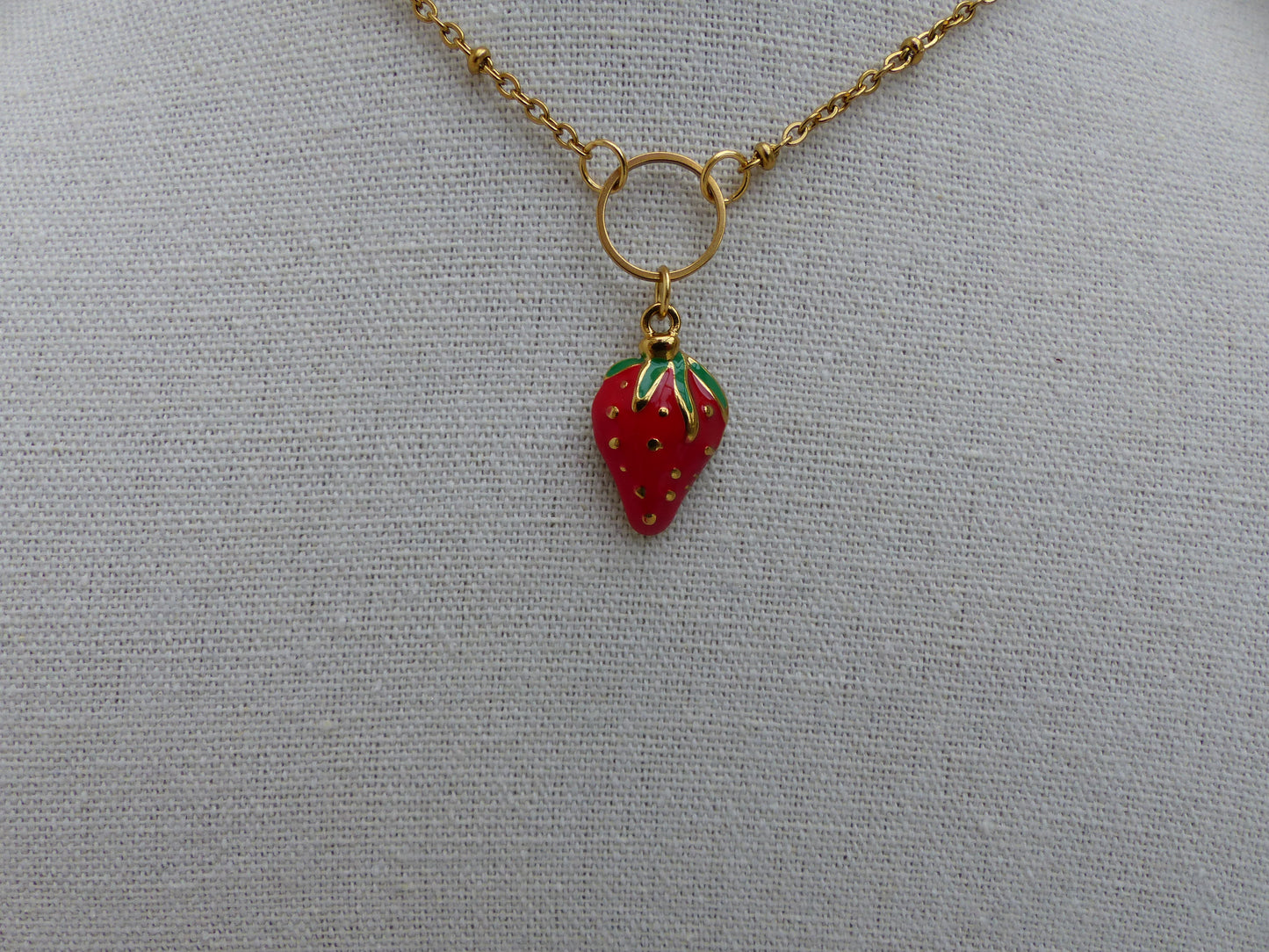 Charlotte | Collier acier inoxydable - fait main