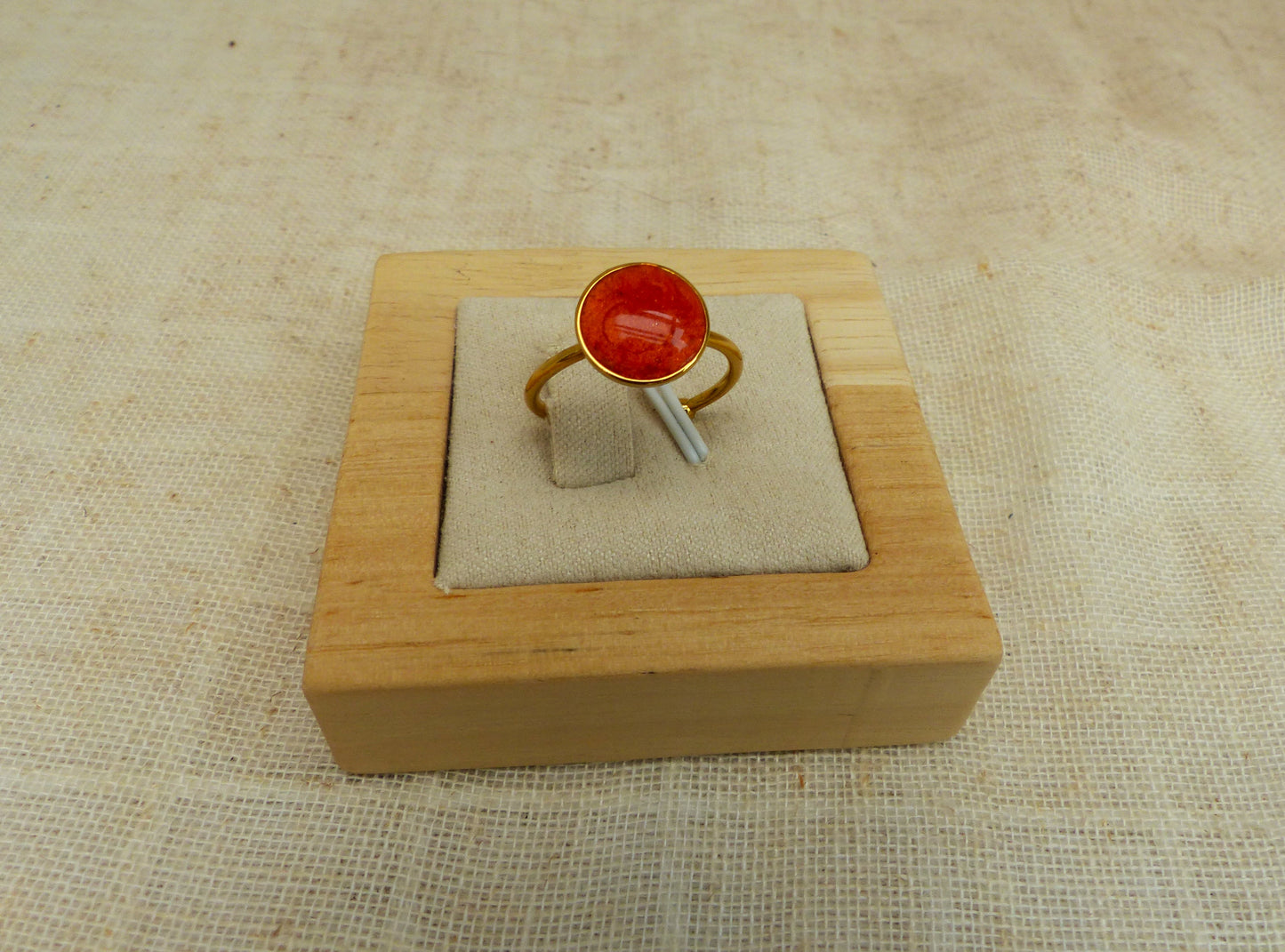 Emilie | Bague acier inoxydable ajustable