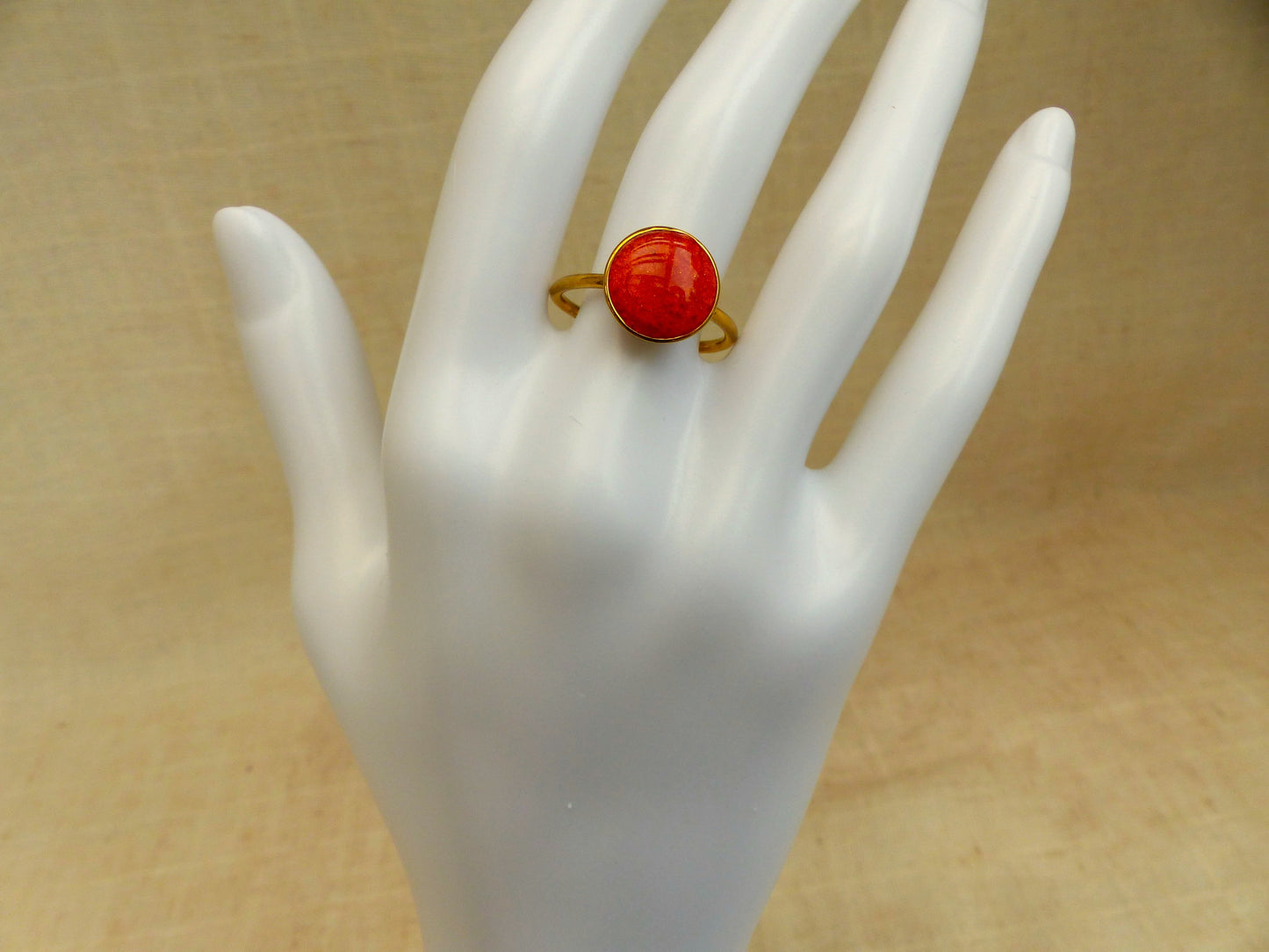 Emilie | Bague acier inoxydable ajustable