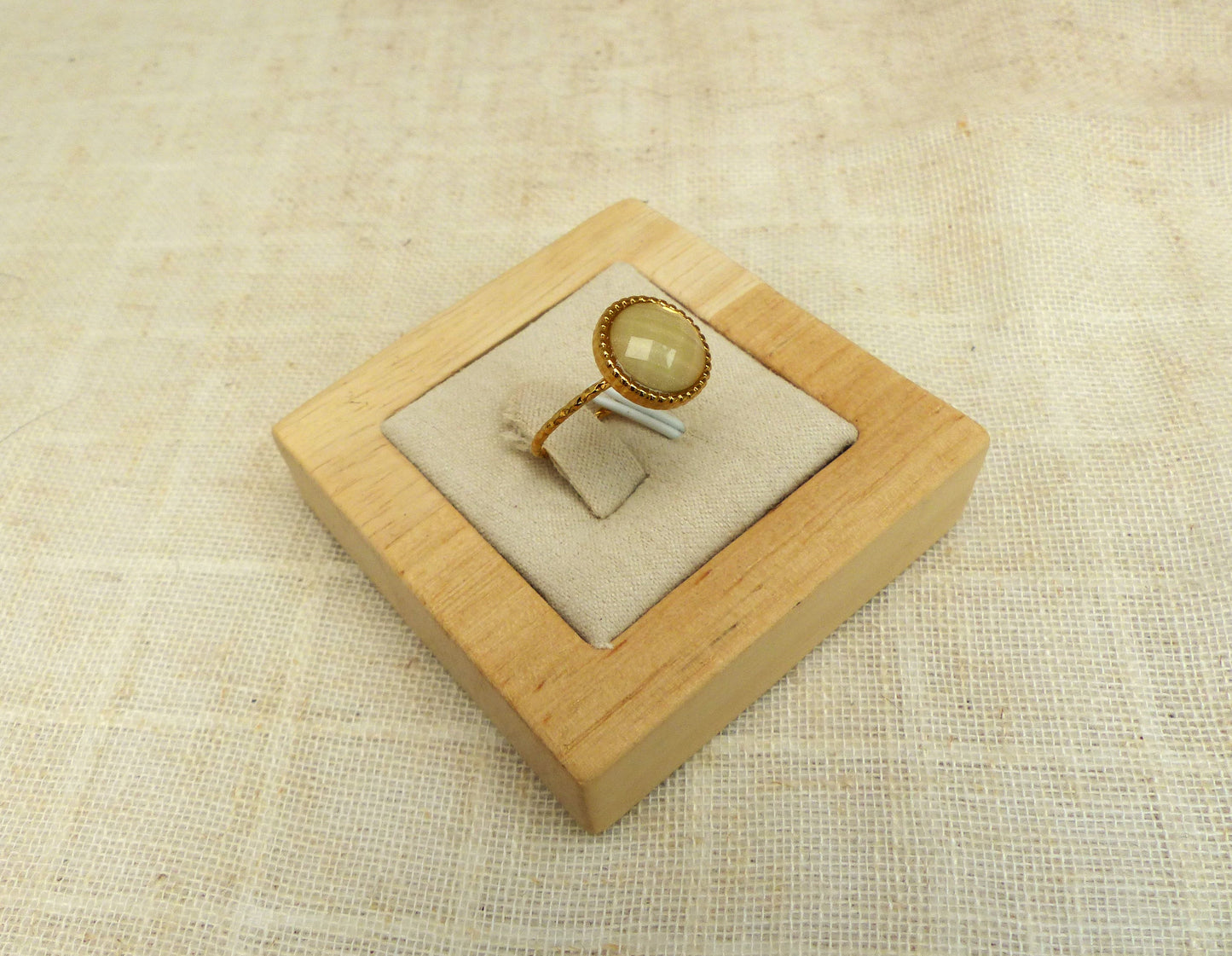 Julie | Bague acier inoxydable ajustable