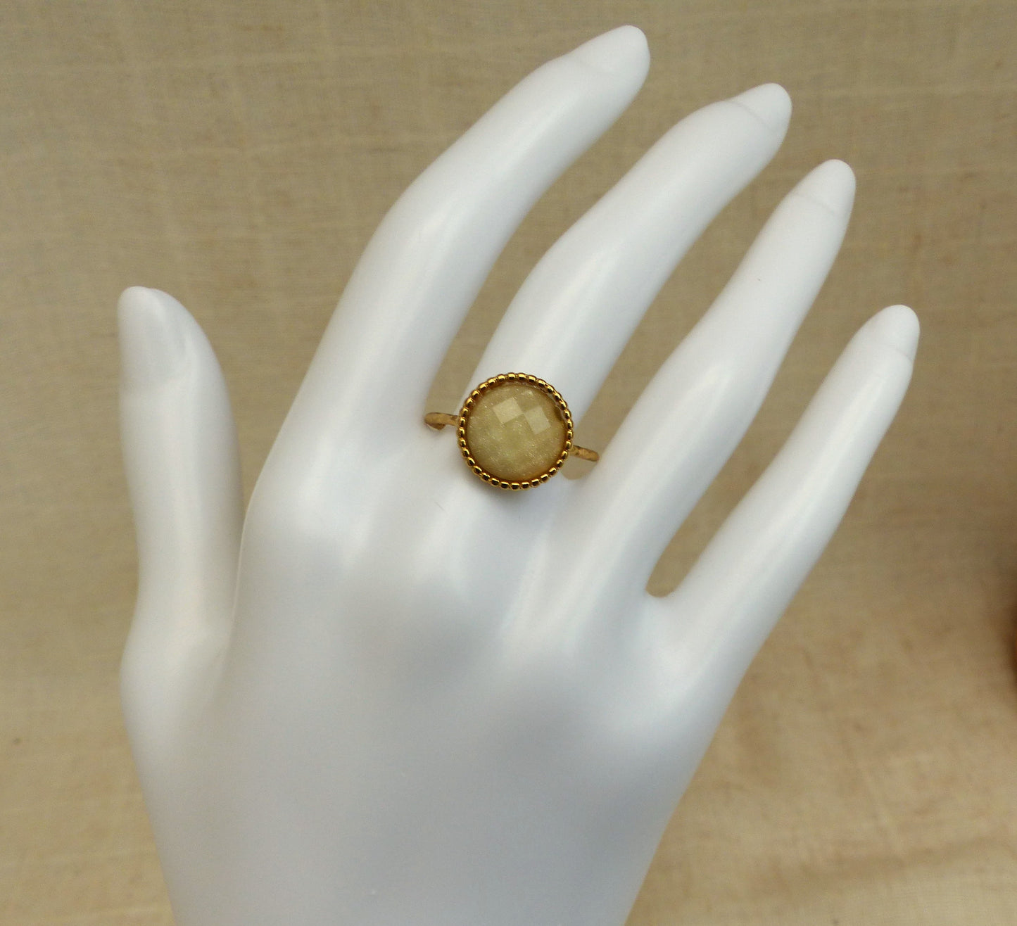 Julie | Bague acier inoxydable ajustable