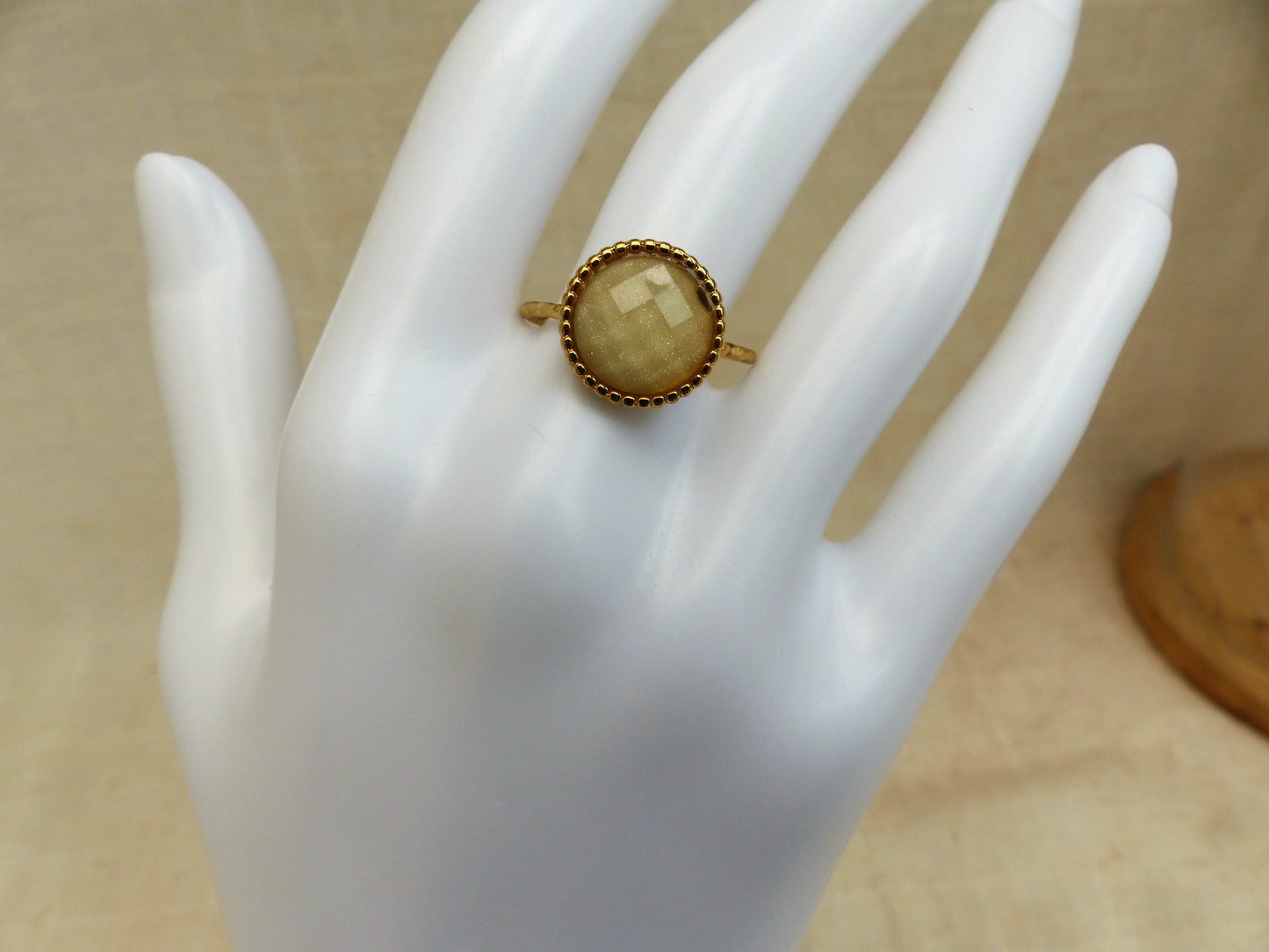 Julie | Bague acier inoxydable ajustable