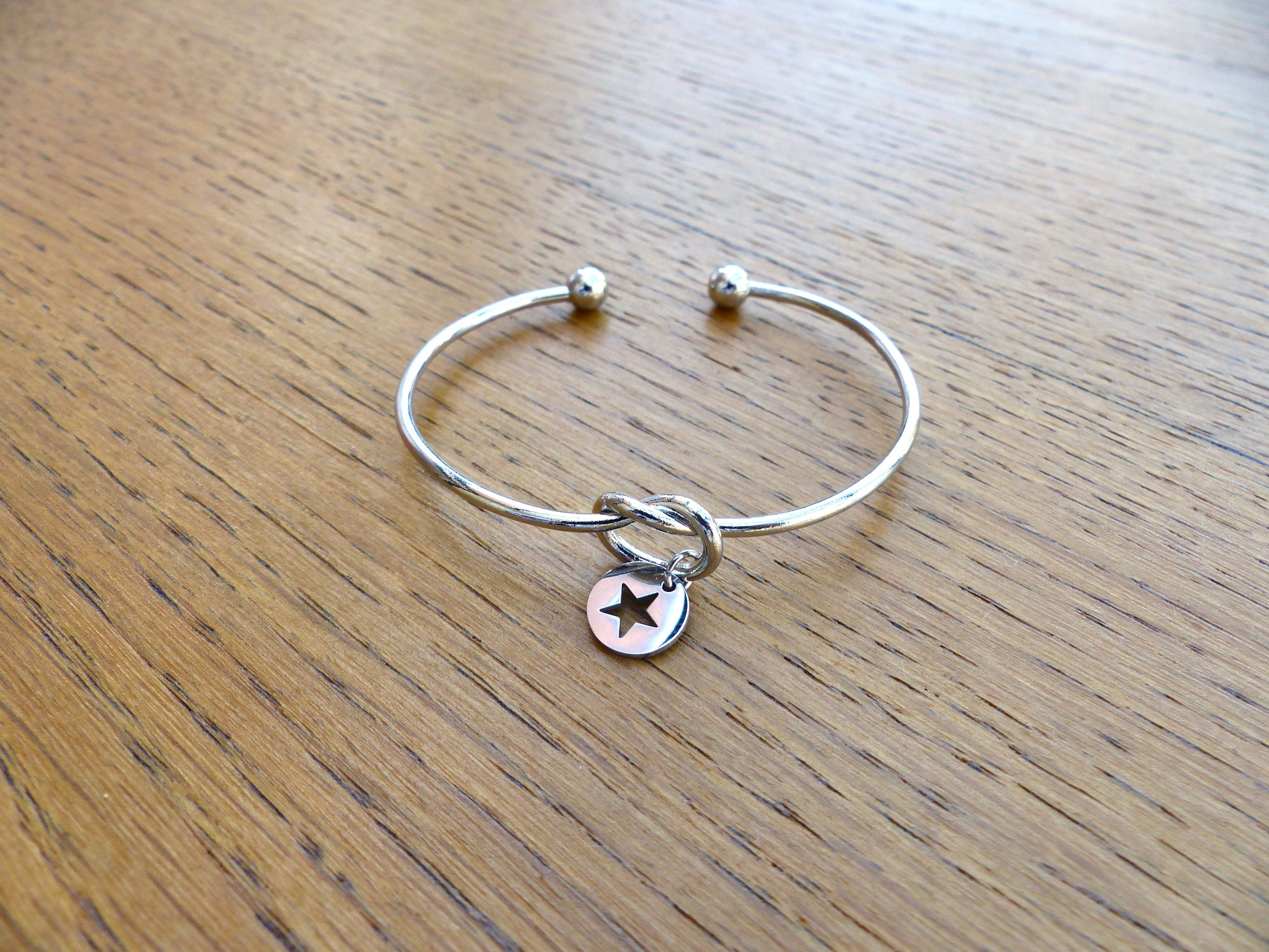 jonc fait à la main en france par splelegante en acier inoxydable